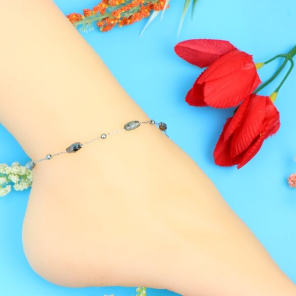 Elegant Handmade Anklet – Perfect for Women & Girls | Ideal Gift Option, DYC1442 - Picture 7 of 10